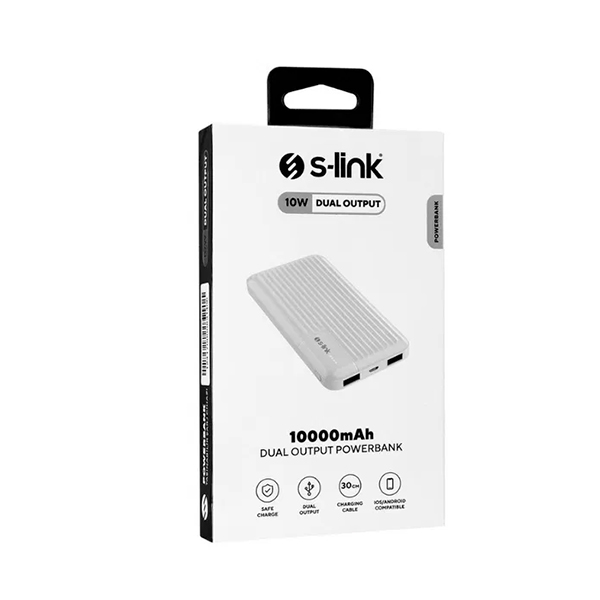 Внешний аккумулятор S-Link G101 10000 mAh White + USB-лампа XO Y1