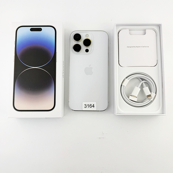 Apple iPhone 14 Pro 128GB Silver Б/У №3164 (Стан 8/10)