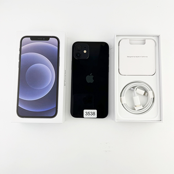 Apple iPhone 12 128GB Black Б/У №3538 (Стан 8/10)