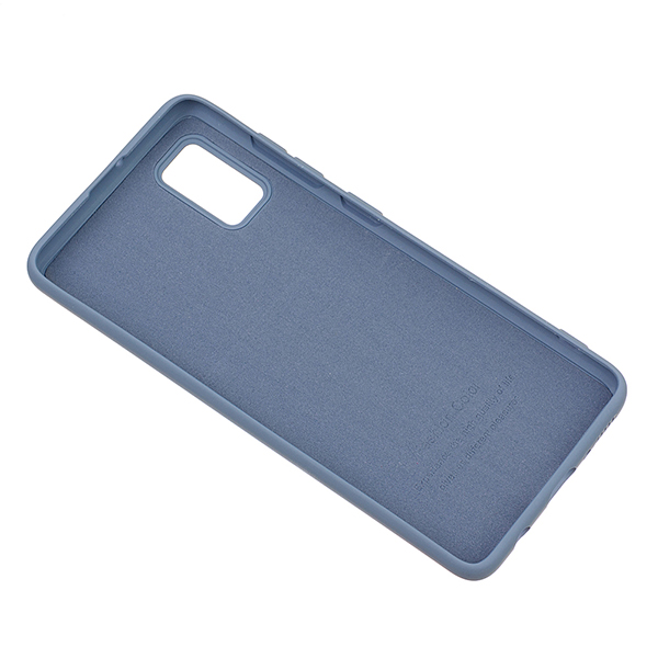 Чехол Original Soft Touch Case for Samsung A41-2020/A415 Azure