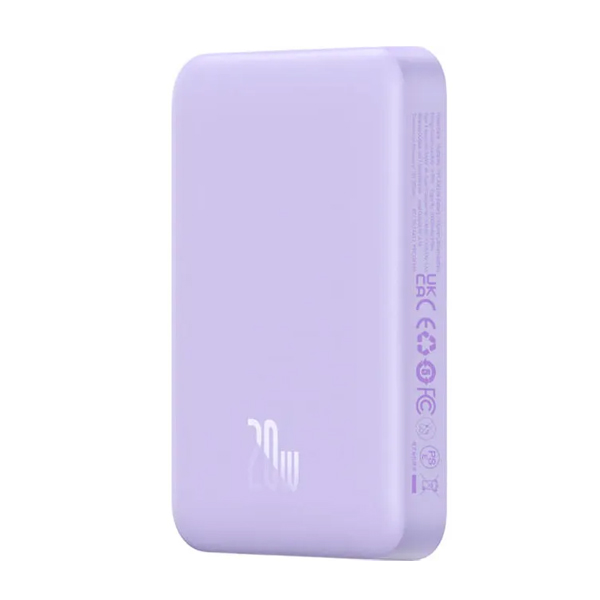 Внешний аккумулятор Baseus Magnetic Mini Air 10000mAh 20W Purple (P10059001513-00