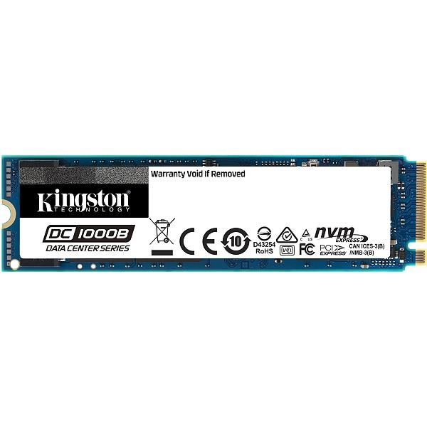 Накопичувач SSD M.2 Kingston DC1000B 480G NVMe 2280 PCIe 3.0 x4 3D NAND TLC