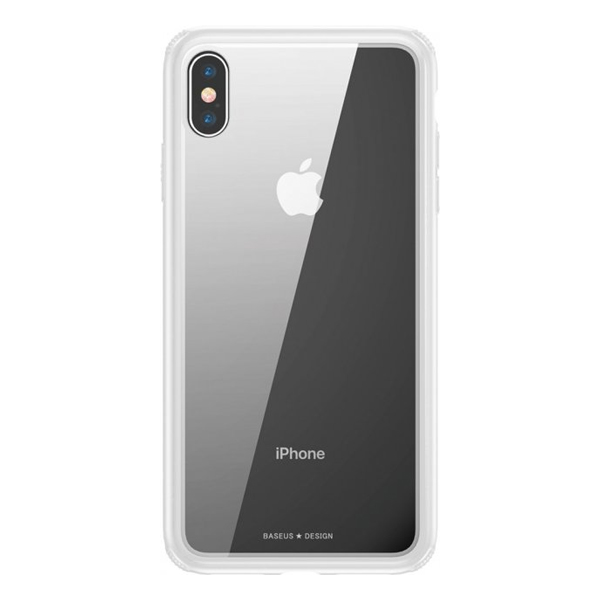 Чехол Baseus See-Through for iPhone XS Max White