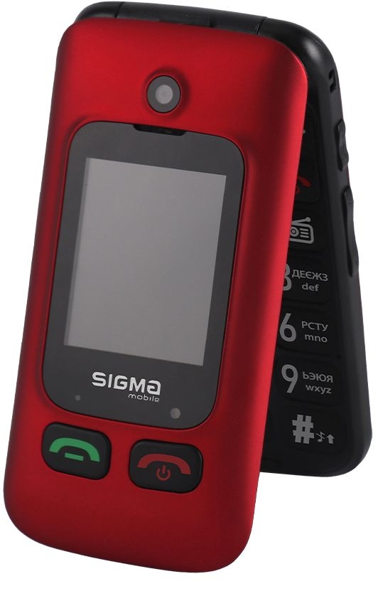 SIGMA Comfort 50 Shell DUO TYPE-C (red/black)
