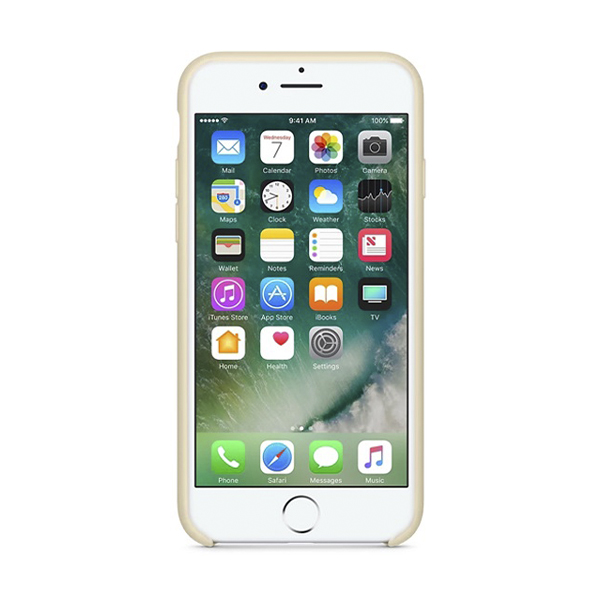 Чехол Soft Touch для Apple iPhone 8/SE 2020 Beige