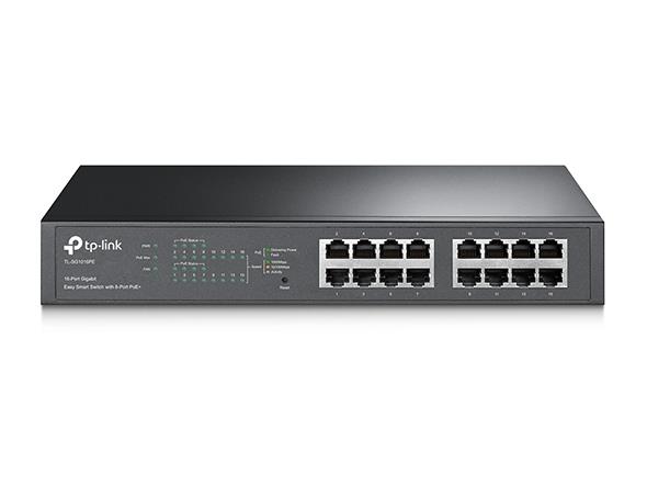 Комутатор NET SWITCH 16PORT 1000M 8P POE+ TL-SG1016PE TP-LINK