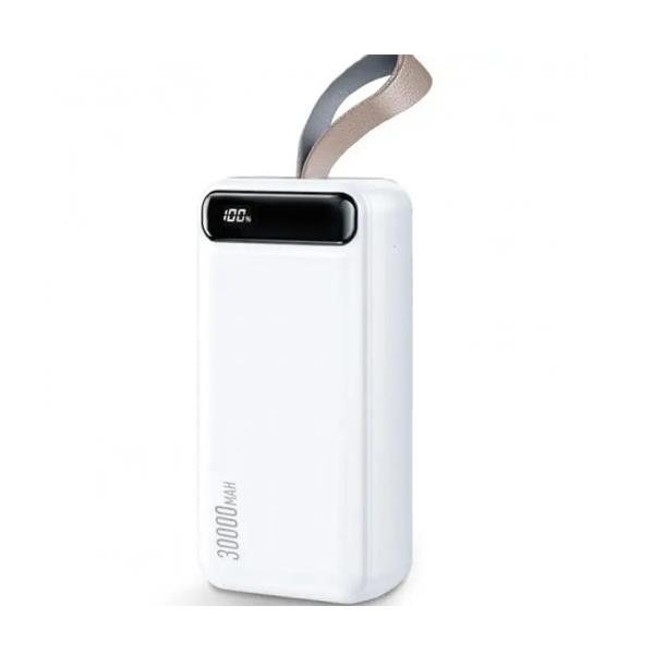 Внешний аккумулятор Cord P1 30000mAh PD 20W+QC22.5W White (RL073177)