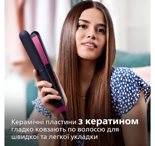 Випрямляч для волосся Philips StraightCare Essential BHS375/00