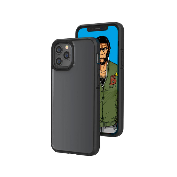 Чехол Blueo Crystal Drop Resistance Phone Case for Apple iPhone 12 Pro Max Black