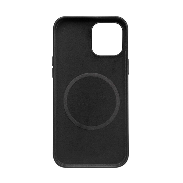 Чехол Leather Case для iPhone 13/14 with MagSafe Black