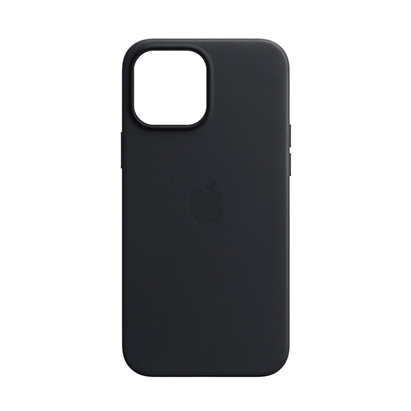 Чехол Leather Case для iPhone 13 Pro with MagSafe Black