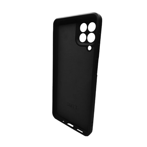 Чохол Original Soft Touch Case for Samsung M53-2022/M536 Black with Camera Lens