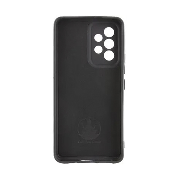 Чехол Original Soft Touch Case for Samsung A53-2022/A536 Black with Camera Lens