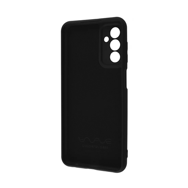 Чехол Original Soft Touch Case for Samsung M13-M135/M23-M236 Black with Camera Lens