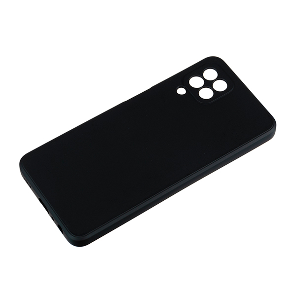 Чехол Original Soft Touch Case for Samsung A22-2021/M22-2021 Black with Camera Lens