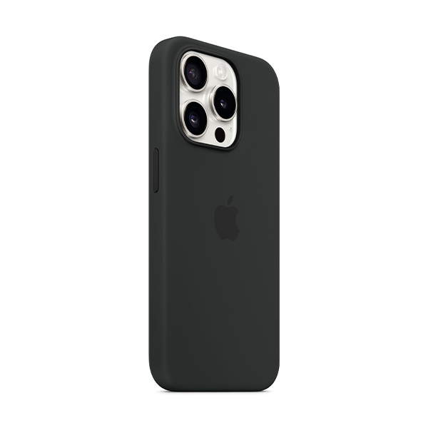 Чехол Apple iPhone 15 Pro Silicone Case with MagSafe Black (MT1A3)