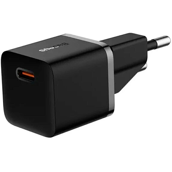 МЗП Baseus GaN5 Fast Charger Mini 1C 25W Moon Black (P10110909113-00)