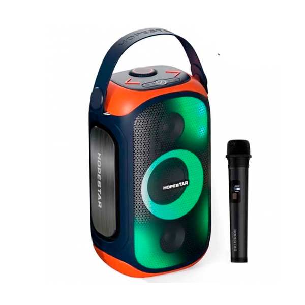 Портативна Bluetooth колонка Hopestar Party 300 Blue/Orange