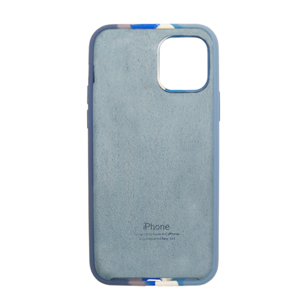 Чохол Silicone Cover Full Rainbow для iPhone 11 Pro Blue/Dark Blue