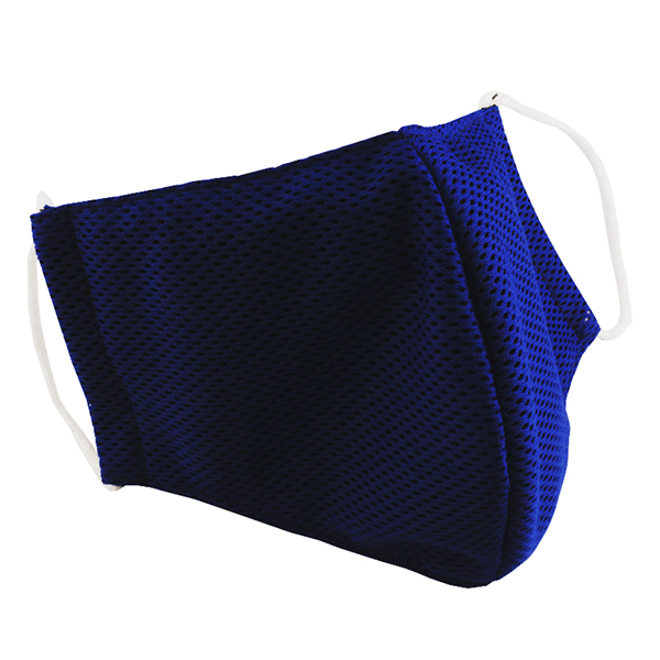 Многоразовая защитная маска для лица Sport синяя (размер M)