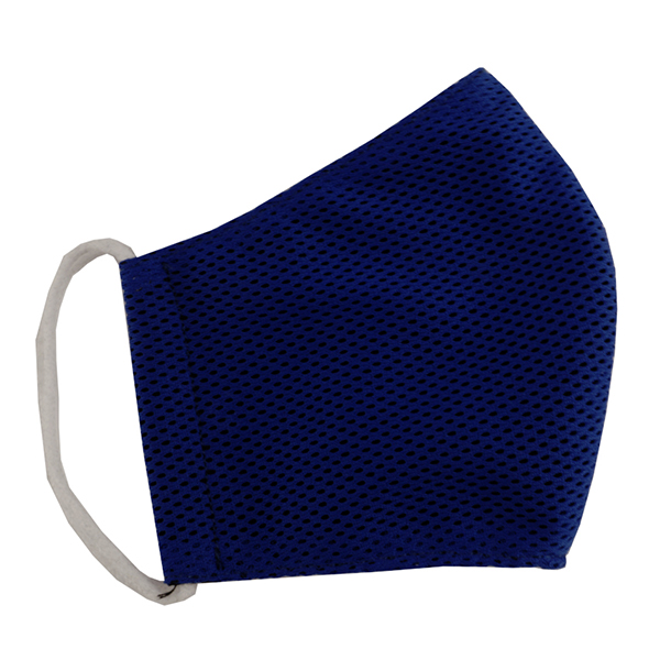 Многоразовая защитная маска для лица Sport синяя (размер M)