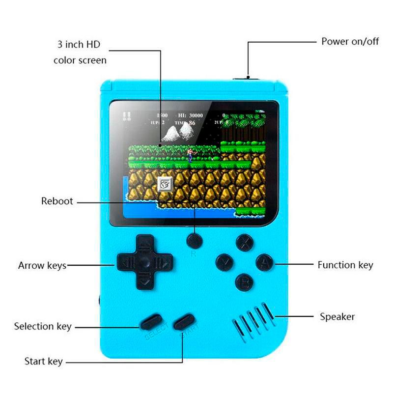 Портативная игровая консоль GameX MKL800 Blue