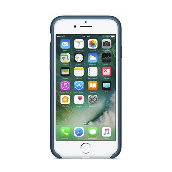 Чехол Soft Touch для Apple iPhone 8/SE 2020 Blue Cobalt