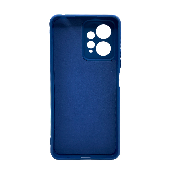 Чохол Original Soft Touch Case for Xiaomi Redmi Note12 4G Dark Blue with Camera Lens