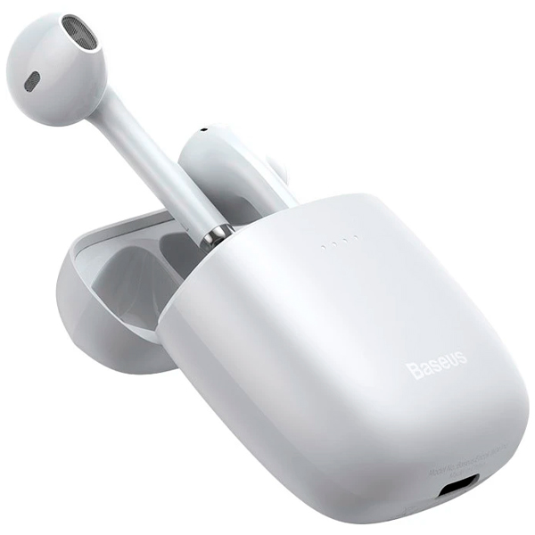 Bluetooth Наушники Baseus Encok W04 Pro TWS White (NGW04P-02)