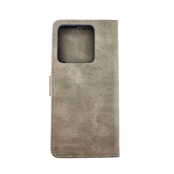 Чехол книжка Kira Slim Shell для Xiaomi Redmi Note13 5G Grey Business