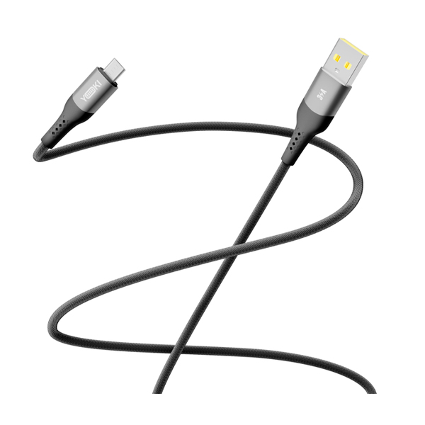 Кабель Yoki Solid YK-SO15 Micro USB 3A 1.2m Black