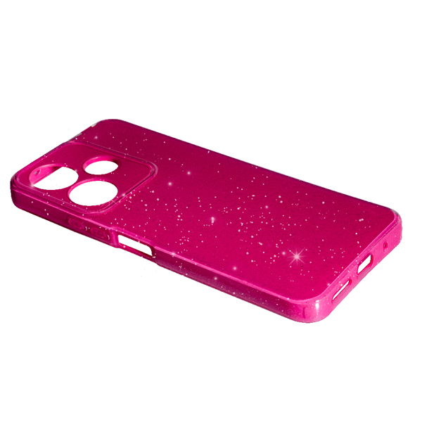 Чохол Silicon Shiny Case Xiaomi 13/Poco M6 Glitter Rose Red