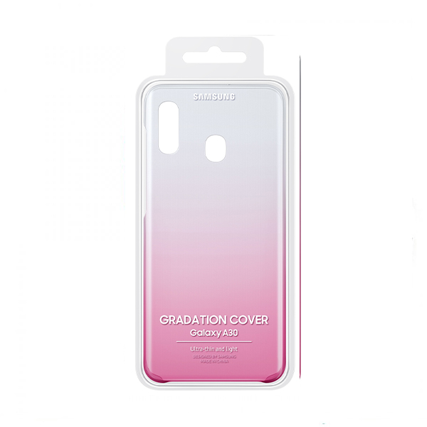 Чохол Gradation Cover Samsung A30 2019 EF-AA305CPEGRU (Pink)