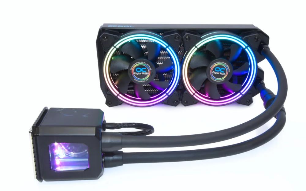 Система охолодження для комп’ютерного процесора AURORA 240 DIGITAL RGB 11728 ALPHACOOL