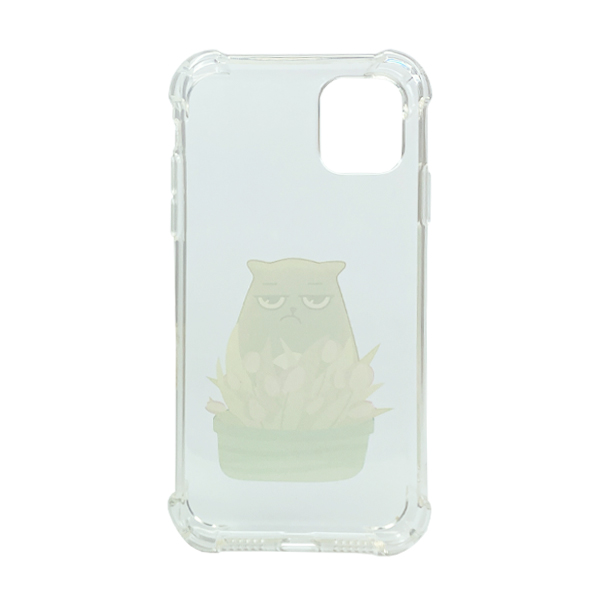 Чохол Wave Cute Case для iPhone 11 Clear Cat is a Mood