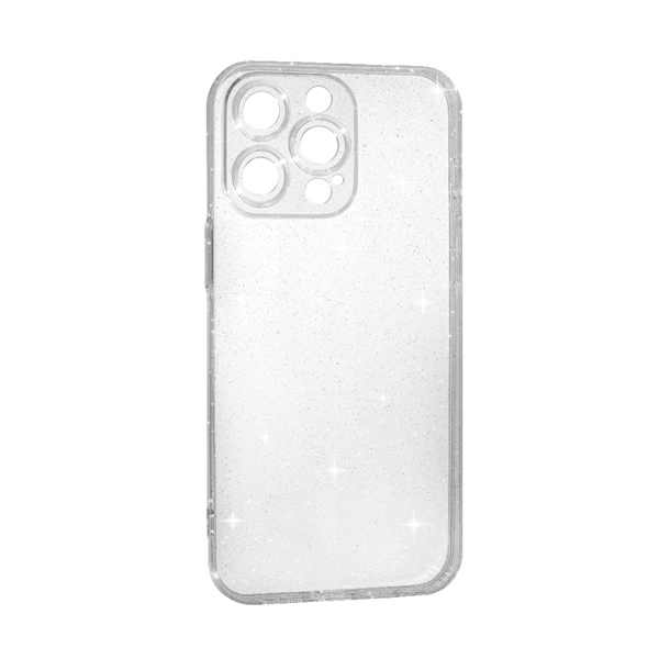 Чехол Silicon Shiny Case iPhone 14 Pro Glitter Clear