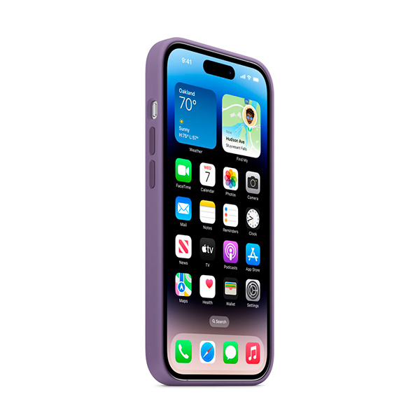 Чехол Apple iPhone 14 Pro Silicone Case with MagSafe Iris (MQUK3)
