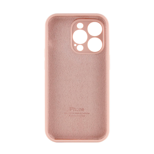 Чохол Soft Touch для Apple iPhone 14 Pro Max Pink Sand with Camera Lens Protection Square