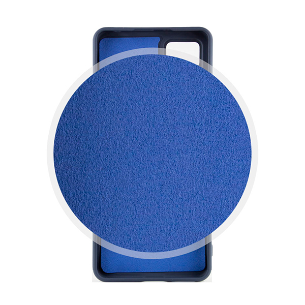 Чохол Original Soft Touch Case for Xiaomi Redmi Note11/Note11S Dark Blue with Camera Lens