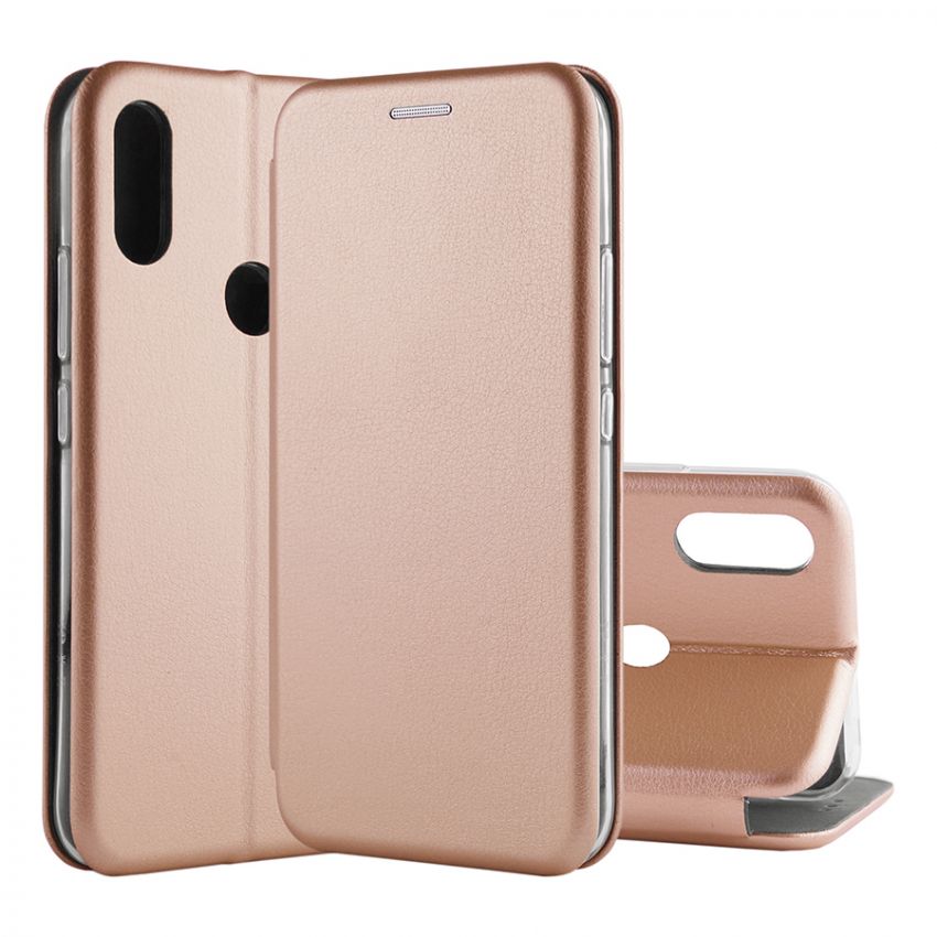 Чехол книжка Kira Slim Shell для Xiaomi Redmi Note 6 Pro Gold