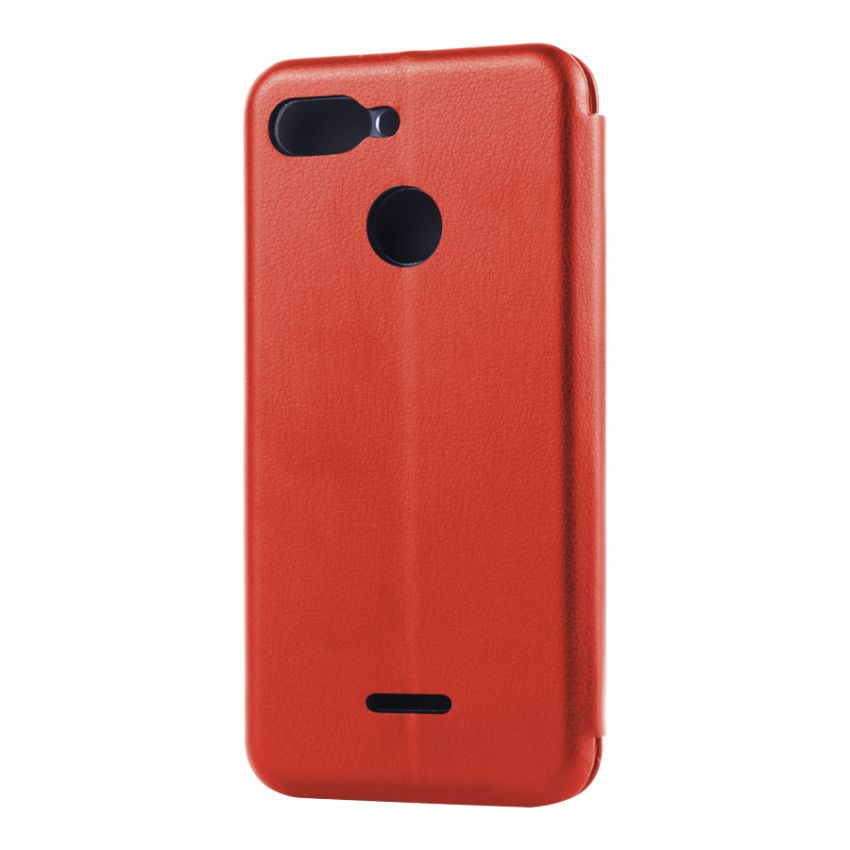 Чехол книжка Kira Slim Shell для Xiaomi Redmi 6 Red