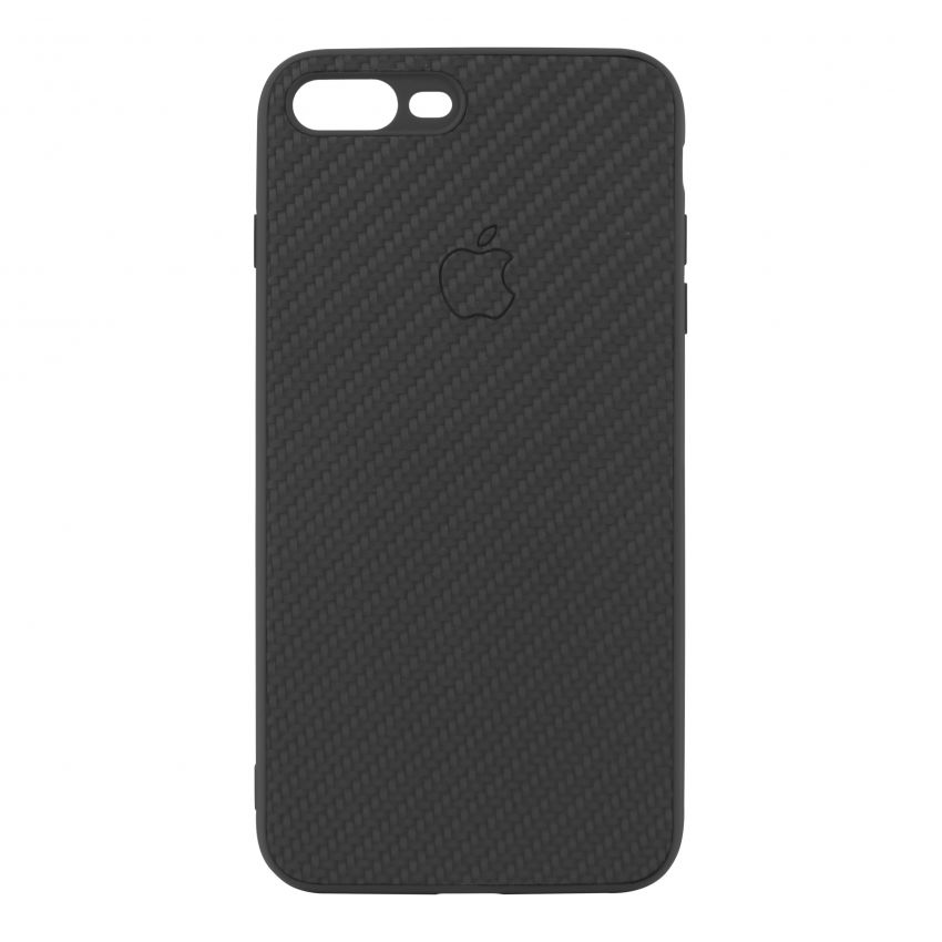 Чехол накладка Carbon для iPhone 8 Plus Black