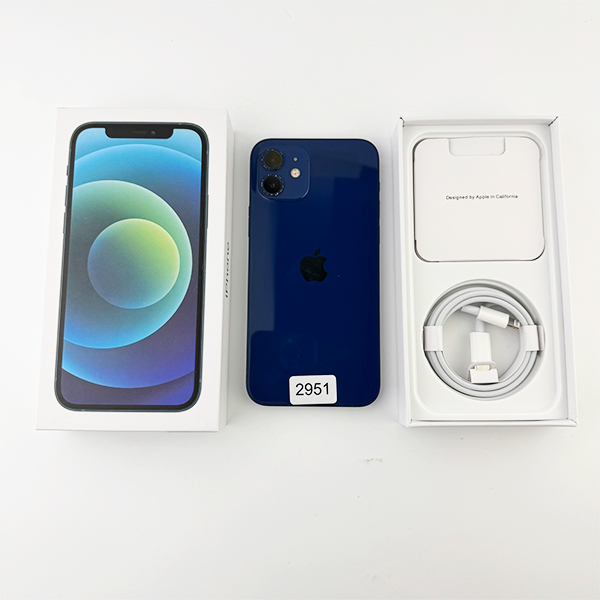 Apple iPhone 12 256GB Blue Б/У  №2951 (Стан 7/10)