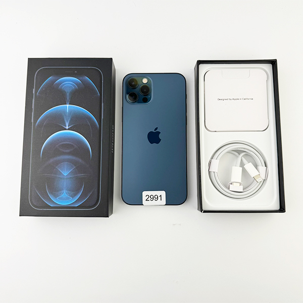 Apple iPhone 12 Pro 256GB Pacific Blue Б/У №2991 (Стан 9/10)