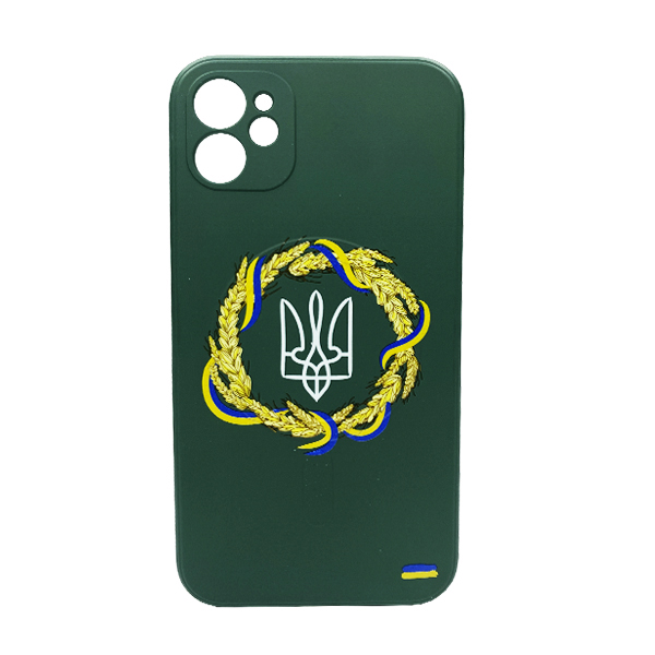 Чохол Wave Ukraine Edition Case для Apple iPhone 12 with MagSafe Coat of Arms