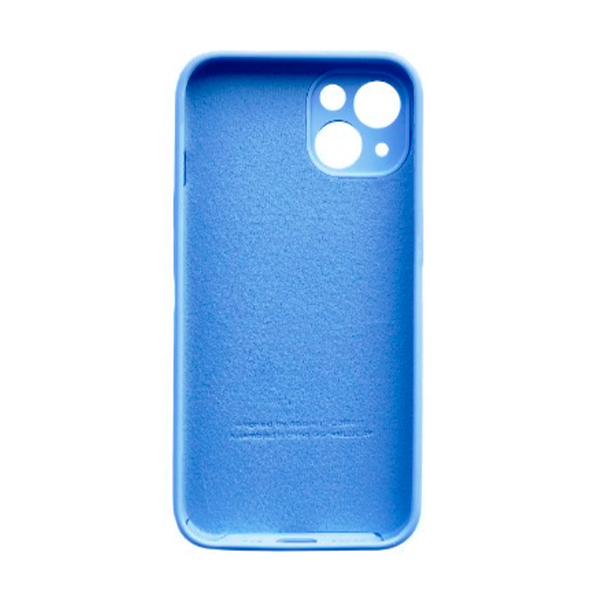 Чохол Soft Touch для Apple iPhone 15 Cornflower with Camera Lens Protection