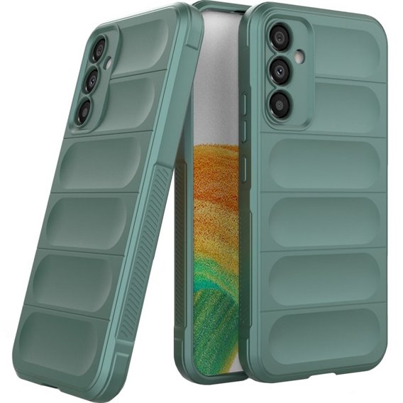 Чохол Cosmic Magic Shield for Samsung A34-2023/A346 Dark Green with Camera Lens