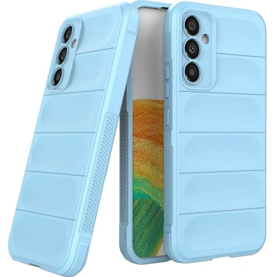 Чехол Cosmic Magic Shield for Samsung A14-A145 Light Blue with Camera Lens