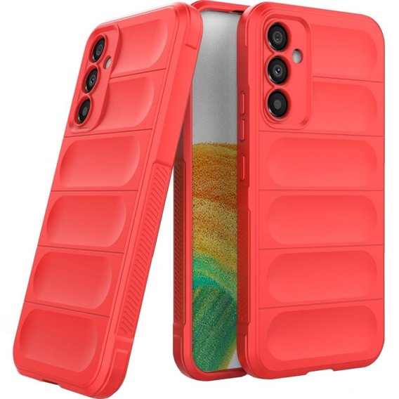 Чехол Cosmic Magic Shield for Samsung A34-2023/A346 Red with Camera Lens