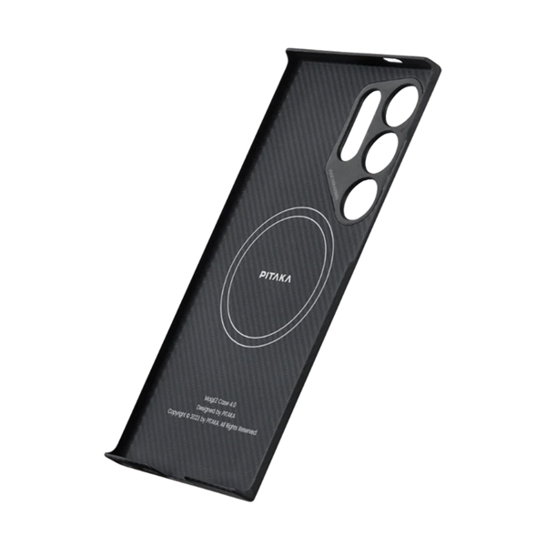 Чохол Pitaka Samsung S24 Ultra Case with MagSafe Black/Grey (KS2401U)